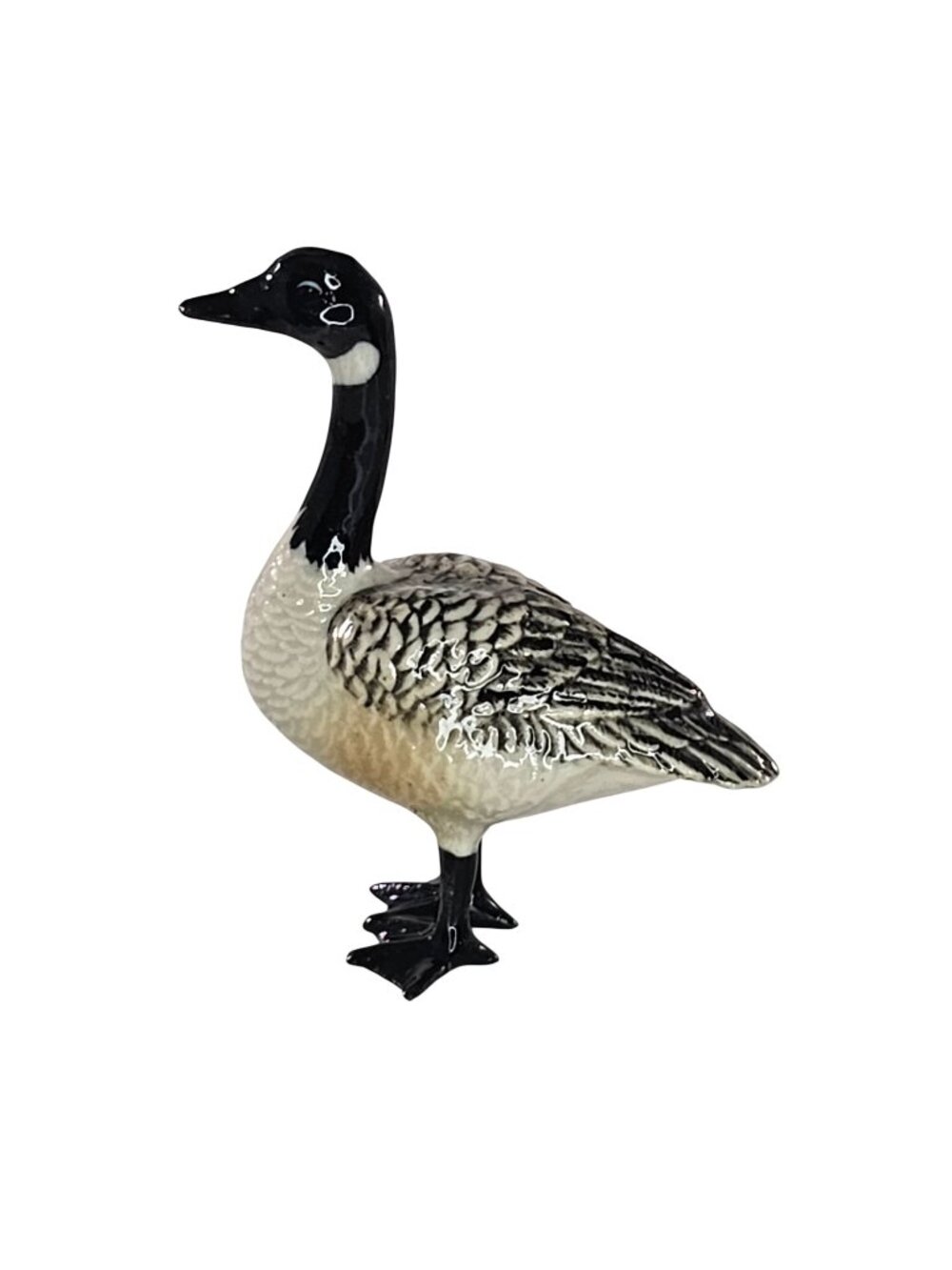 Northern Rose Canadian Goose Canada Miniature Figurine Porcelain Little Critterz